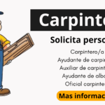 Carpintería busca personal Carpintería busca personal